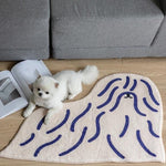 Load image into Gallery viewer, Shaggy Puppy Dog Rug
