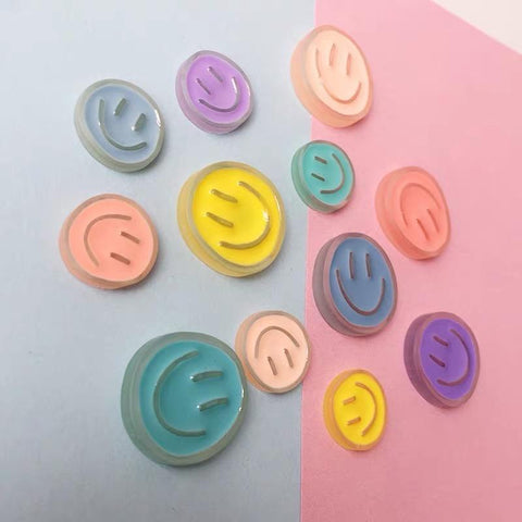 Smiley Face Colorful Fridge Magnet - Creative Fridge Magnet Set 
