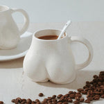 Load image into Gallery viewer, booty shaped coffee mug
