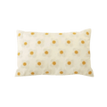 Yellow Daisy Flower Lumbar Pillow
