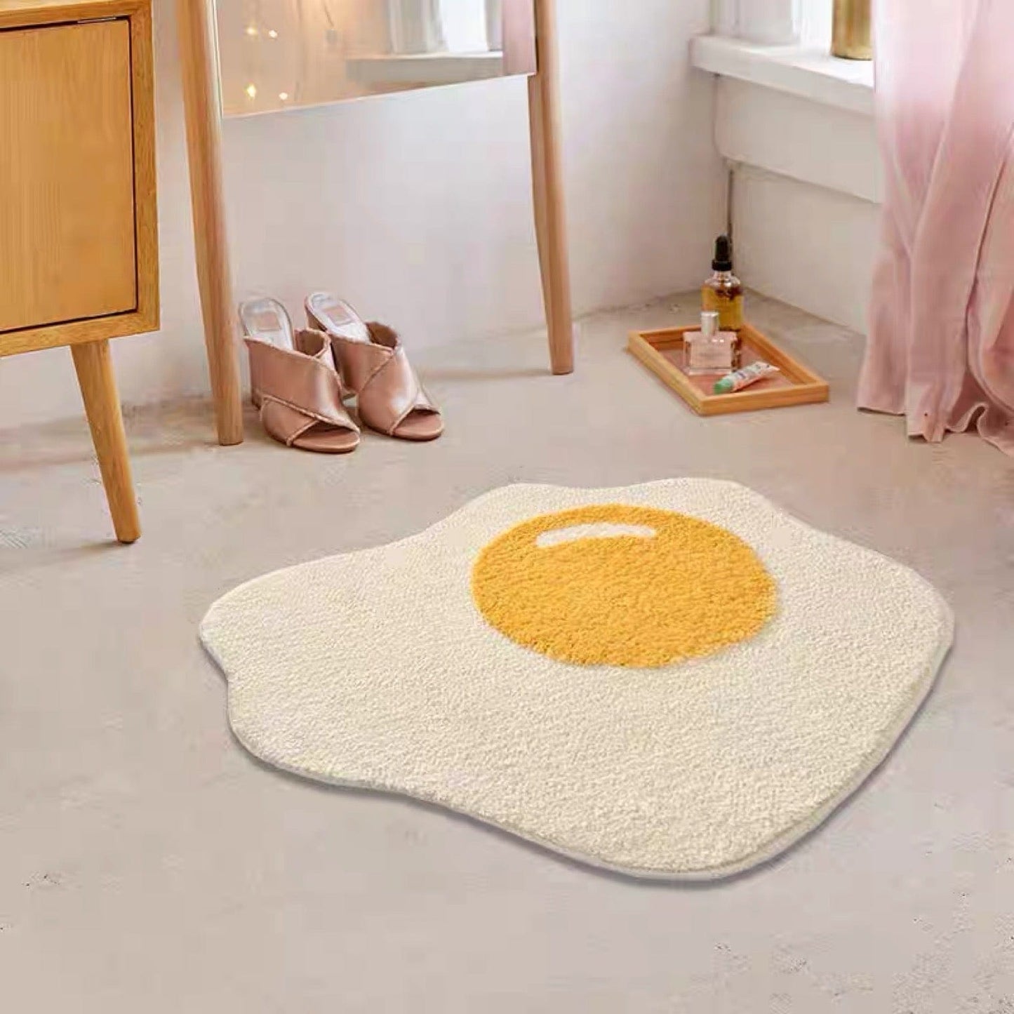 Egg Rug Bath Mat