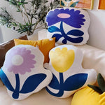 Load image into Gallery viewer, flower shaped decorative cushions
