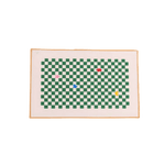 Load image into Gallery viewer, Retro Green Checkered Rug
