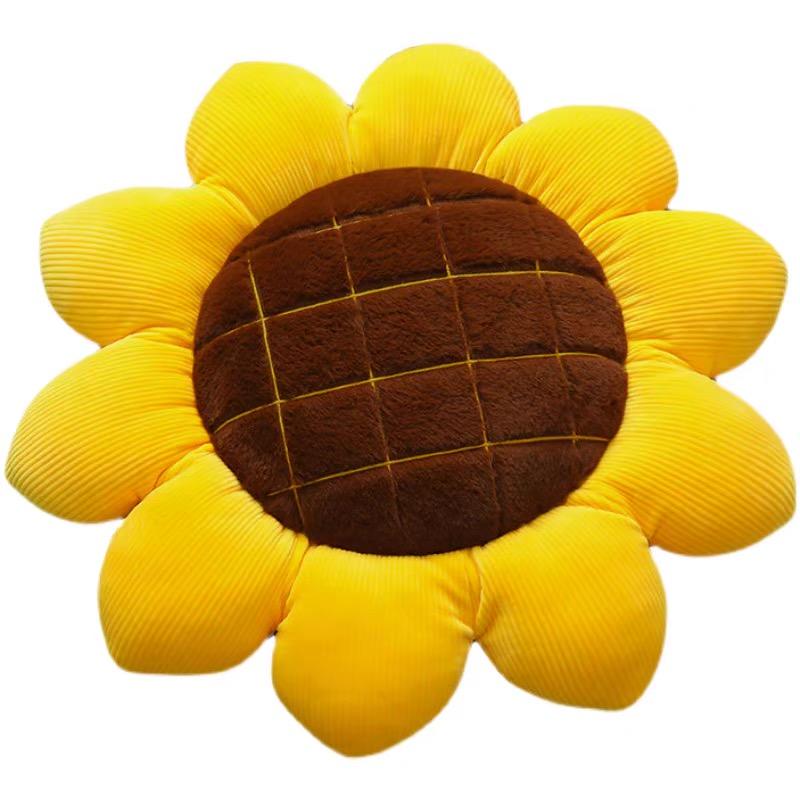 yellow plush pillow