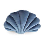 Load image into Gallery viewer, Blue Mermaid Sea Shell Shaped Pillow

