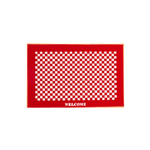 Load image into Gallery viewer, Red Checkered Doormat
