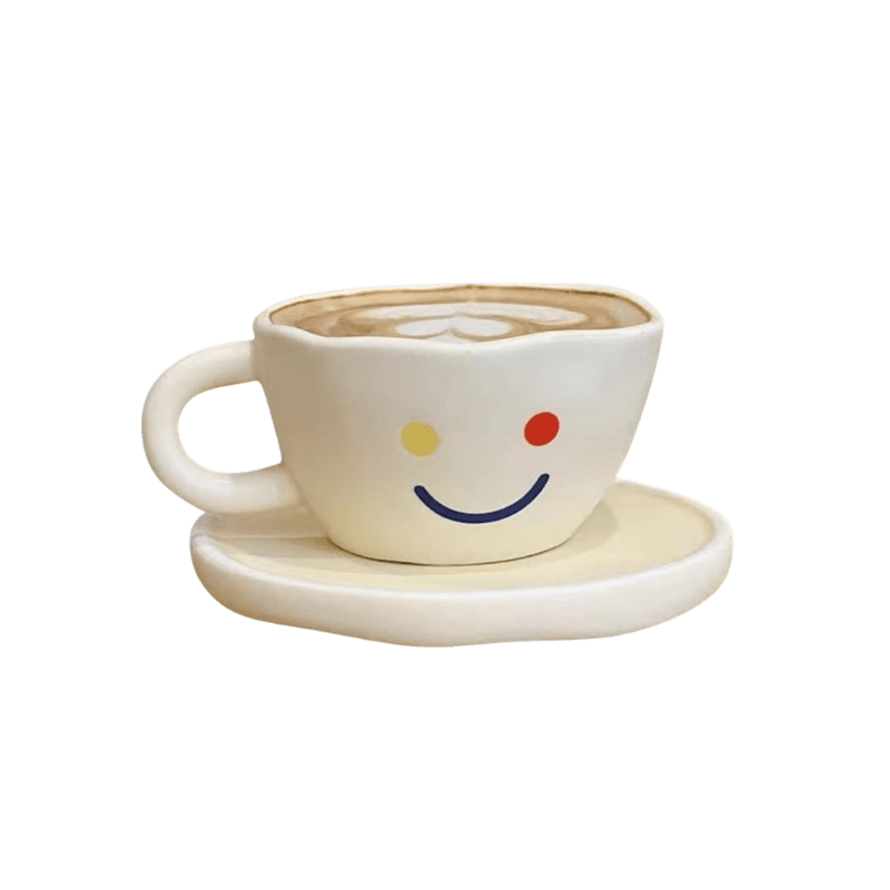 Smiley Face Tea Cup