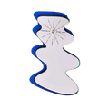 Wavy Mirror Clock